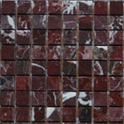 Marble Mosaic : Rosso Levanto.