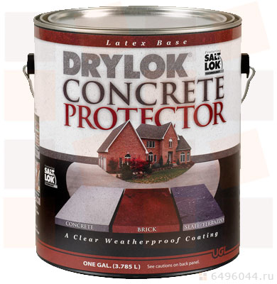 - - Concrete Protector Latex Base.