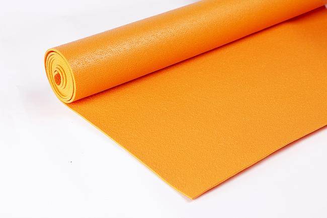 Купить коврик для йоги Yin-Yang Studio оранжевый.