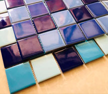 Стеклянная мозаика Melian 25x25x4 мм