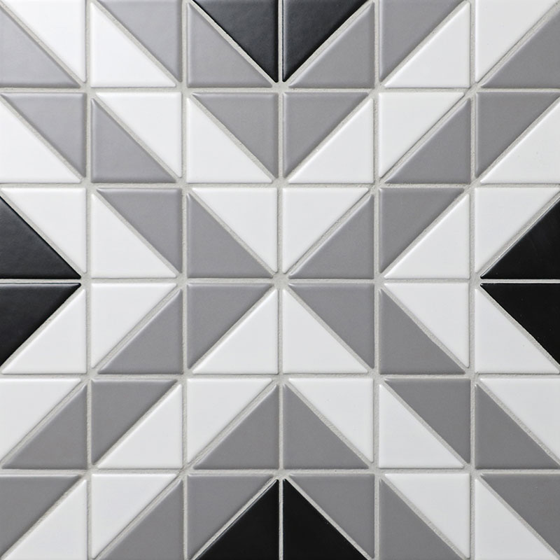 Керамическая мозаика Albion Cube Grey.