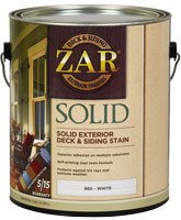 Защитно-декоративная пропитка Zar Solid Color Deck & Siding Exterior Stain.
